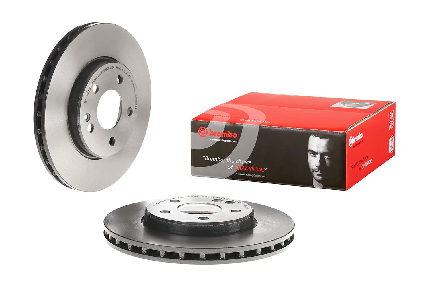 Disco Verniciato Brembo 09.8681.11 Prime Line