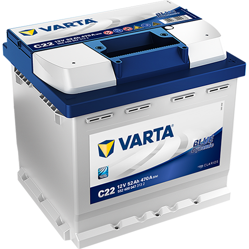 Batteria Varta 52Ah 470En Blue Dynamic (C22)