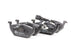 PASTIGLIA FRENO ATE 607117 - APPLICABILITA' AUDI, SEAT, SKODA, VW.