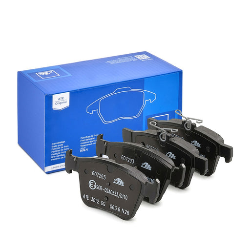 PASTIGLIA FRENO ATE 607293 - APPLICABILITA' AUDI, SEAT, SKODA, VW, CUPRA.