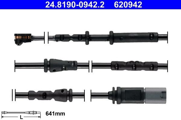 RILEVATORE D'USURA ATE 620942 - APPLICABILITA' BMW, MINI.