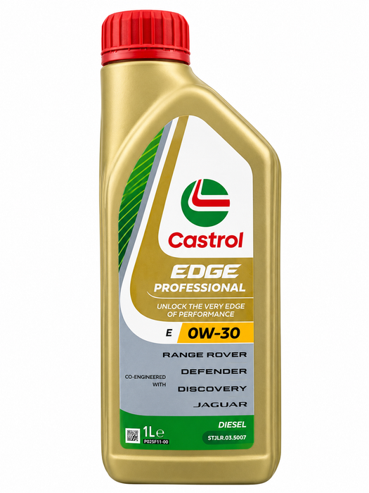 OLIO MOTORE CASTROL EDGE 0W30 PROFESSIONALE LAND ROVER 1LT