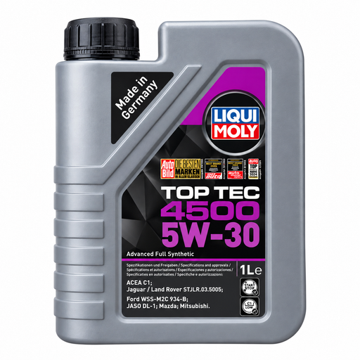 OLIO MOTORE LIQUI MOLY TOP TEC 4500 5W30 1LT