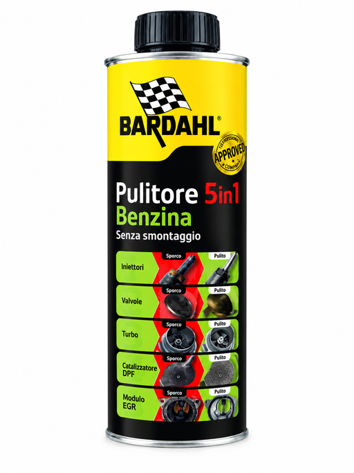 PULITORE BARDAHL 5in1 BENZINA 500ML