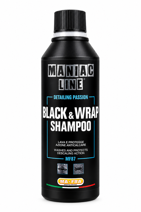 MAFRA MANIAC LINE BLACK & WRAP SHAMPOO MF87 - SHAMPOO PER AUTO 500ML