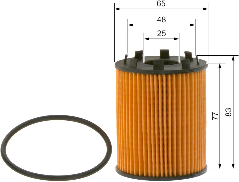 FILTRO OLIO BOSCH 1457429256 - APPLICABILITA' 1.3MJ A DENTINI