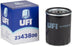 FILTRO OLIO UFI 2343800 - APPLICABILITA' MOTORI FIRE 1.2 8V,16V
