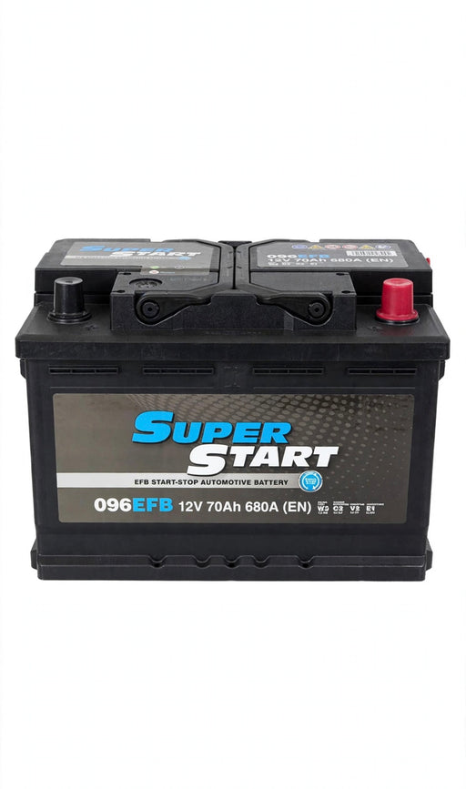 BATTERIA SUPER START 096 EFB - 12V 70AH  680A (EN)