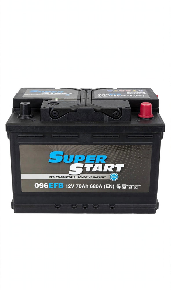 BATTERIA SUPER START 096 EFB - 12V 70AH  680A (EN)
