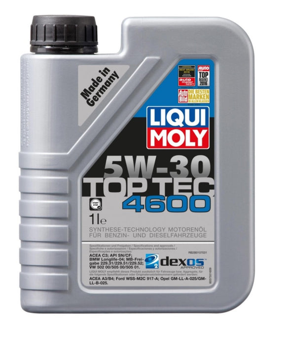 Olio motore 5w-30 Liqui Moly Top Tec 4600