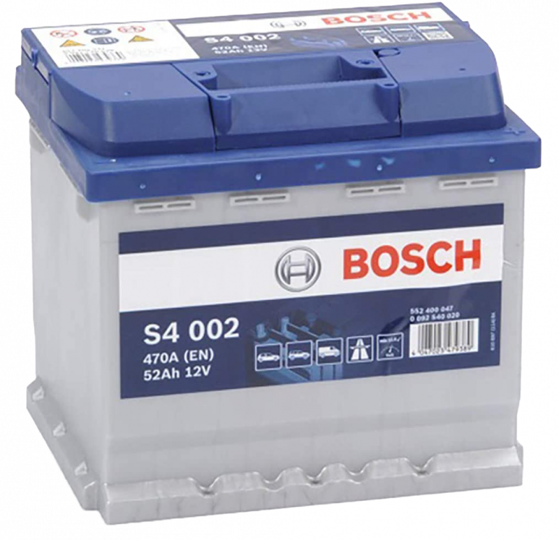 Batteria Bosch 52Ah 470En