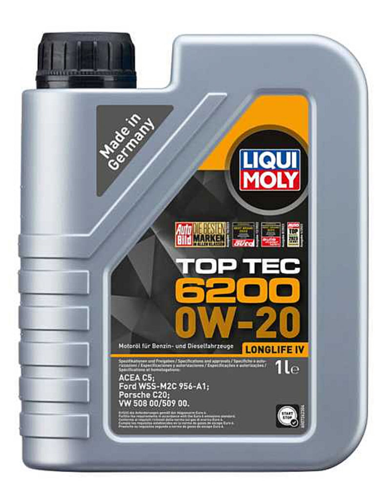 Olio Liqui Moly Top Tec 6200 0W-20