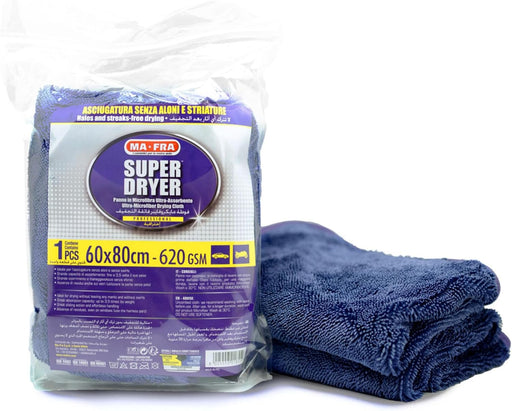 A0193 MAFRA SUPER DRYER – PANNO IN MICROFIBRA PER ASCIUGATURA AUTO 60X80