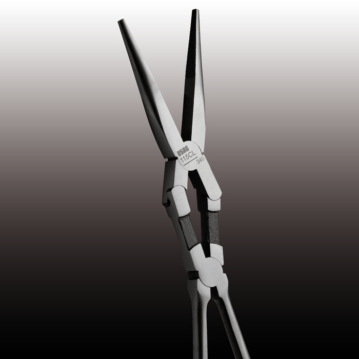 Pinza a becchi mezzotondi diritti Usag 115 CL_340