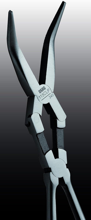 Pinza a becchi mezzotondi piegati Usag 115 CLP_340