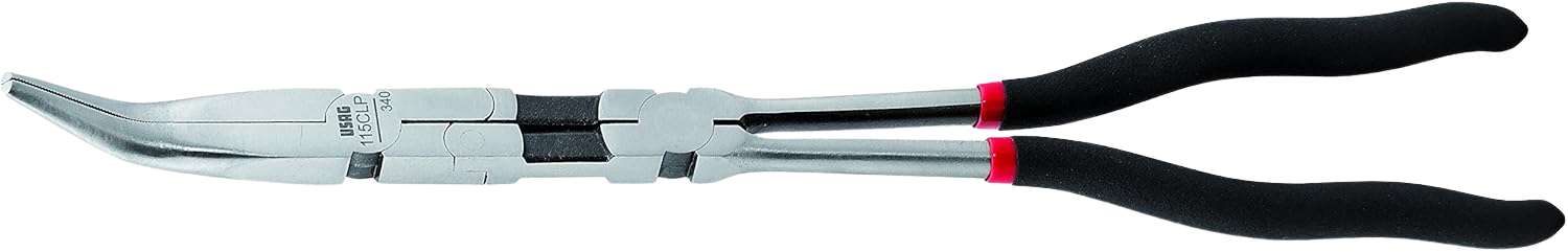 Pinza a becchi mezzotondi piegati Usag 115 CLP_340